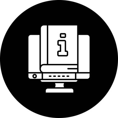 Bilgisayar simgesi, vektör illüstrasyon tasarımı