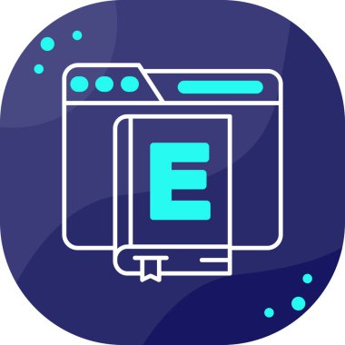 Beyaz arkaplanda izole edilmiş belge simgesine sahip mavi bilgisayar. dosya belgesi sembolü. İş ikonu. vektör illüstrasyonu