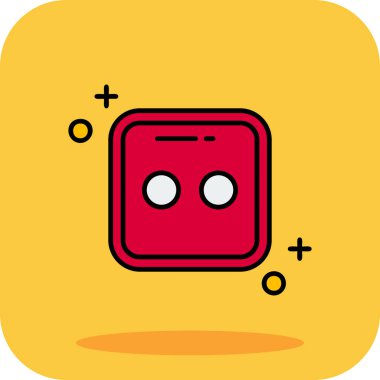 Modern b 'nin vektör illüstrasyonu eksik simgesi