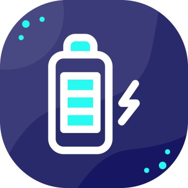 pil simgesi, vektör illüstrasyonu