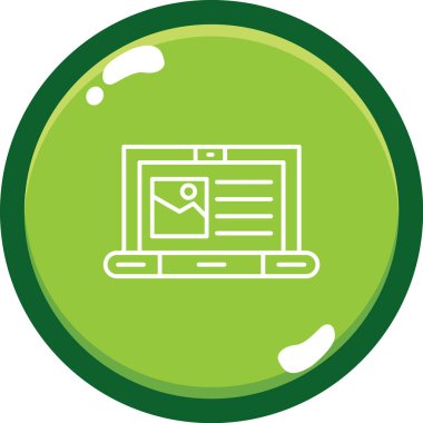 seo modern simgesinin vektör illüstrasyonu