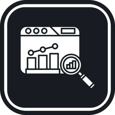 Veri analizi vektör illüstrasyonu