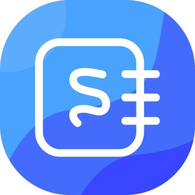 Modern bir simgenin vektör illüstrasyonu