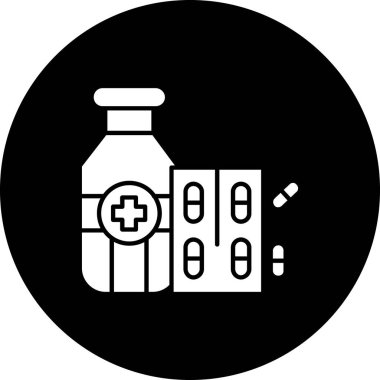 Sağlık simgesinin vektör illüstrasyonu