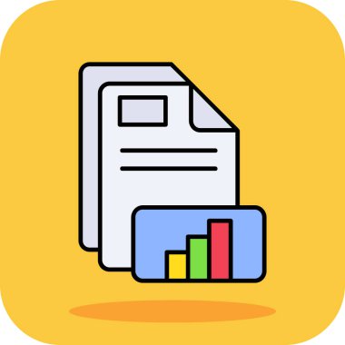 kitap vektörü renk çizgisi simgesi