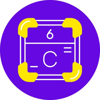 Modern bir simgenin vektör illüstrasyonu