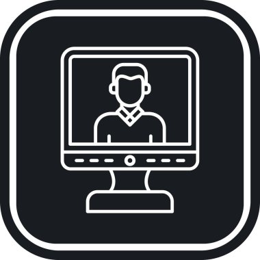 seo modern simgesinin vektör illüstrasyonu