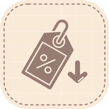 Alışveriş poşeti ikonu. vektör illüstrasyonu