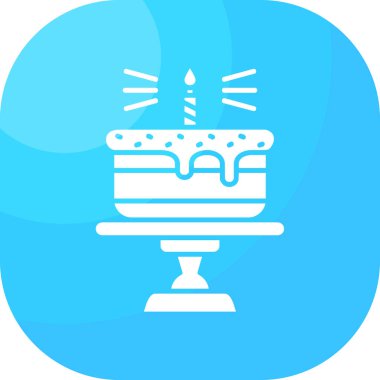 Mum. Web simgesi basit illüstrasyon