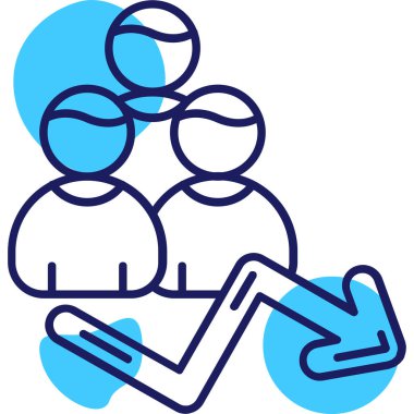 İnsanların vektör illüstrasyonu