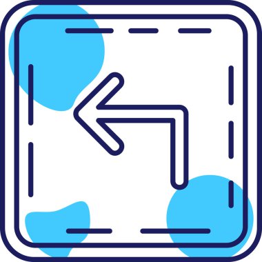 yol simge vektör çizim