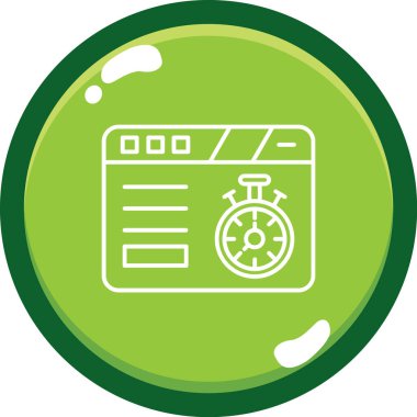 seo modern simgesinin vektör illüstrasyonu