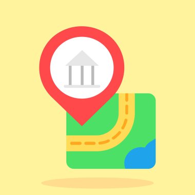 konum, harita, işaret, harita, pin soyut arkaplan