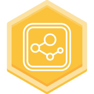 Bir madeni paranın vektör illüstrasyonu