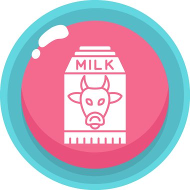 süt web simgesi basit tasarım