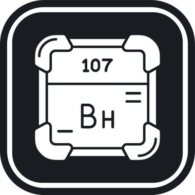 Bir b simgesinin vektör illüstrasyonu