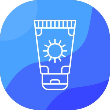 krem simge vektör çizim