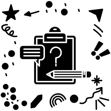 Büyüteci olan bir kitabın vektör çizimi