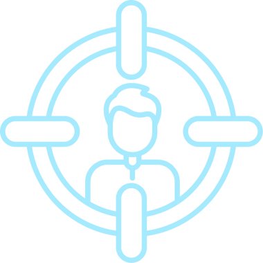 seo modern simgesinin vektör illüstrasyonu