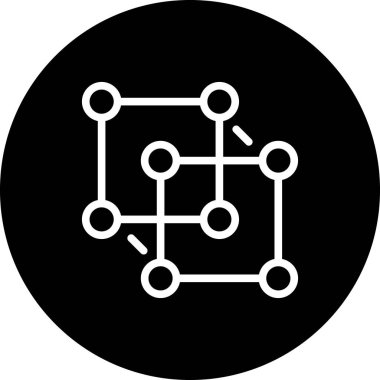 Seo simgesinin vektör illüstrasyonu