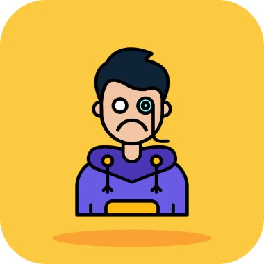 Yüzü ve akıllı telefonu olan kızgın bir adam.