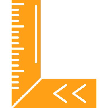 cetvel vektör illüstrasyonu ölçülüyor