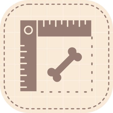 measure icon vector illustration