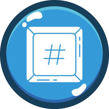 Modern b 'nin vektör illüstrasyonu telefon simgesinden yoksun