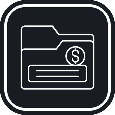 Dolar kart vektör simgesi