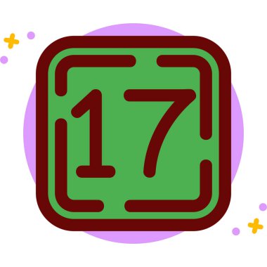 vektör Takvimi Simgesi illüstrasyonu