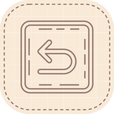 Modern b 'nin vektör illüstrasyonu eksik simgesi