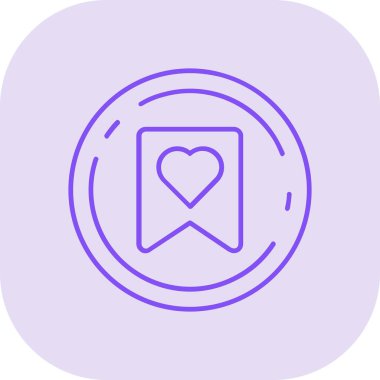 Rozet, aşk, aşk, düğün, kalp soyut nokta simgesi