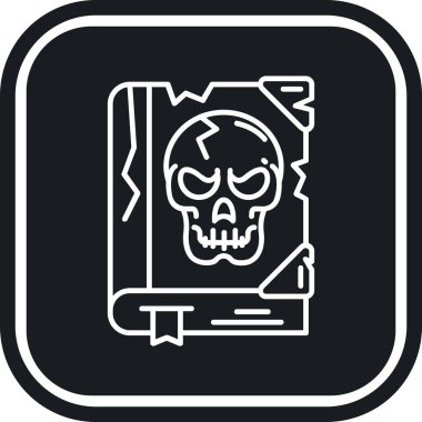 Kafatası simge vektör çizim