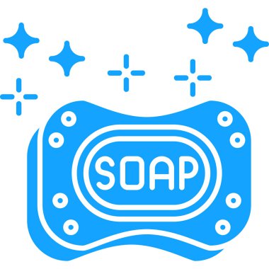 sabun simgesi, vektör illüstrasyonu