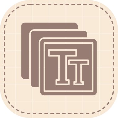 Bir belgenin vektör illüstrasyonu