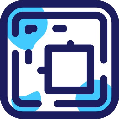 seo modern simgesinin vektör illüstrasyonu