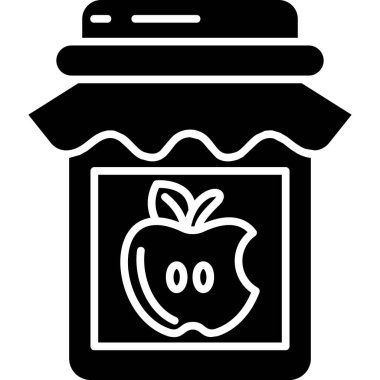 Gıda simgesinin vektör illüstrasyonu