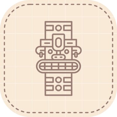 Modern b 'nin vektör illüstrasyonunda ateşten yoksun simge