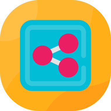 Ağ web simge vektör çizim