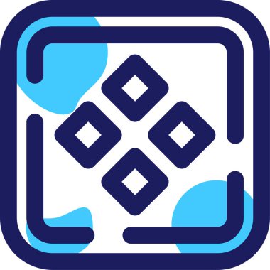 Buz. Web simgesi basit illüstrasyon