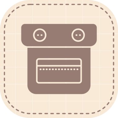 Vektör illüstrasyonu, simge ögesi arkaplanı