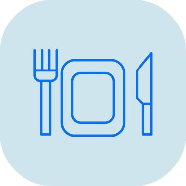 Gıda simgesinin vektör illüstrasyonu