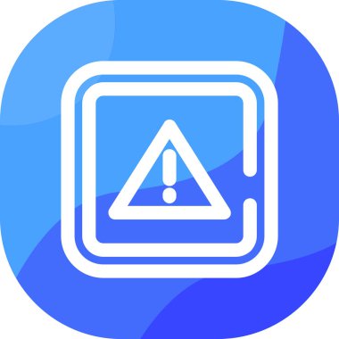 uyarı işareti vektör illüstrasyonu