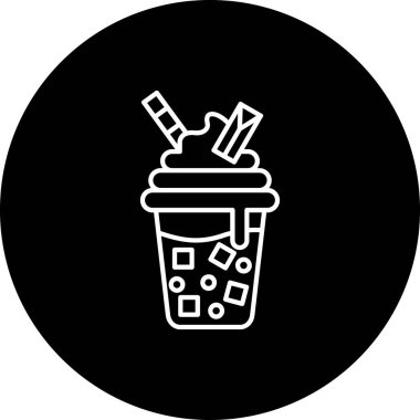 Modern simgenin vektör illüstrasyonu