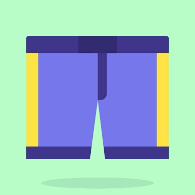 düz simge, metin ile kutunun vektör illüstrasyon tasarımı