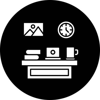 kahve makinesi simgesini, vektör çizim