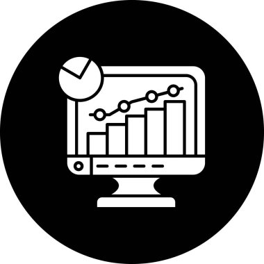 seo modern simgesinin vektör illüstrasyonu