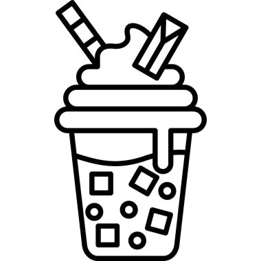 Krema ikonlu kova, taslak biçimi