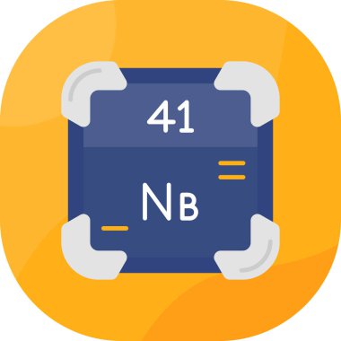 bir simgenin düz tasarım vektörü