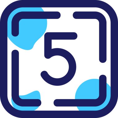 Tek izole edilmiş simgenin vektör illüstrasyonu